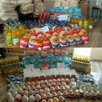 تهیه و پخش سبد غذایی در دو مرحله در ماه مبارک رمضان 1398